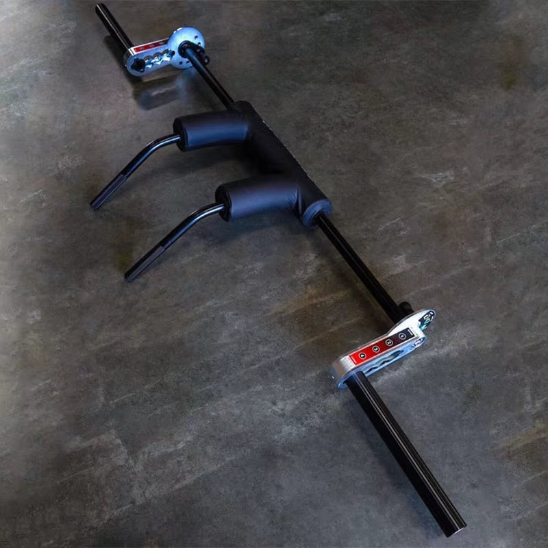 Deadlift Training Barbell Transformer Bar, Adjustable Angle, 2300Mm Length, Commercial Fitness Equipment