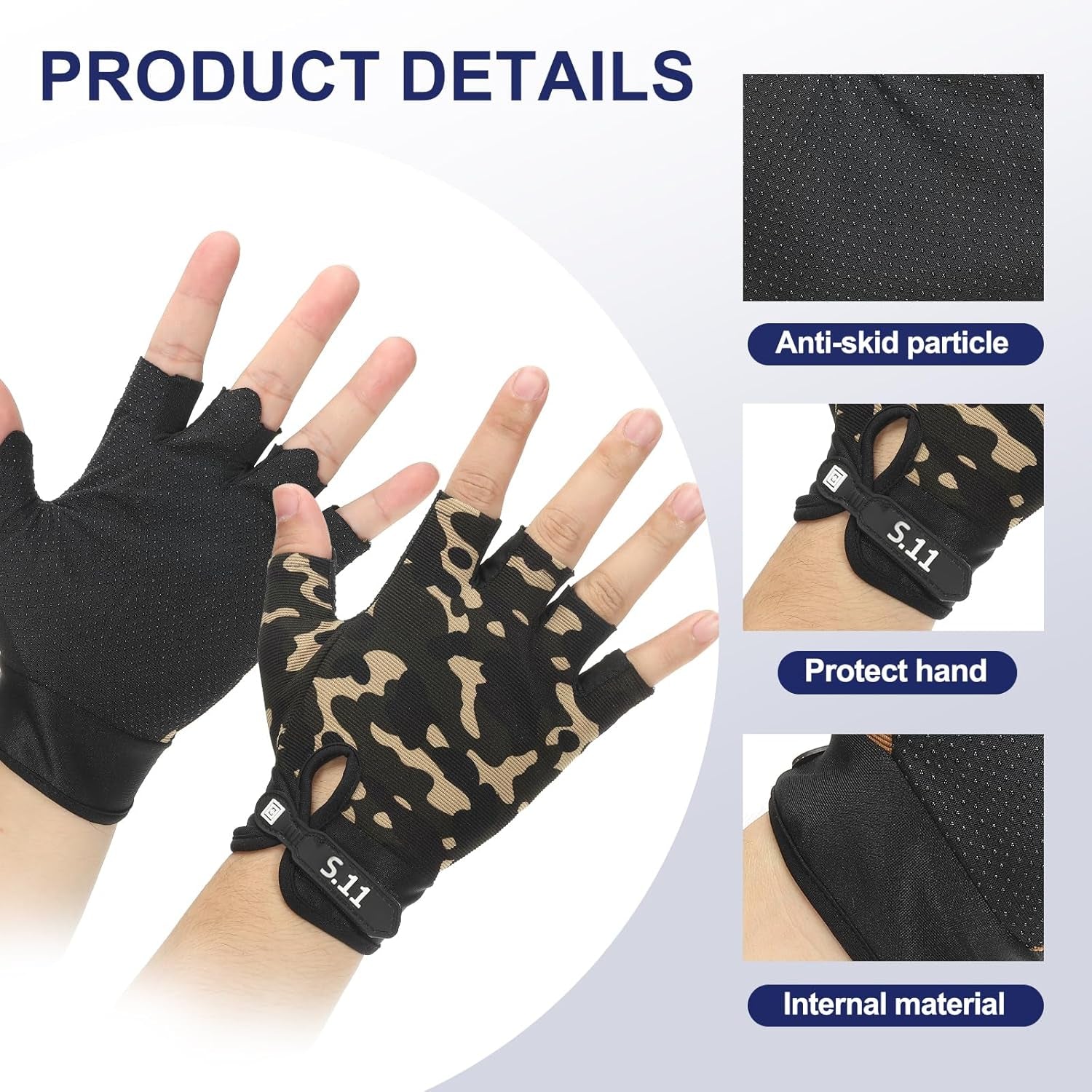 PATIKIL Workout Gloves, Weight Lifting Gloves for Men and Women Gym Gloves Great