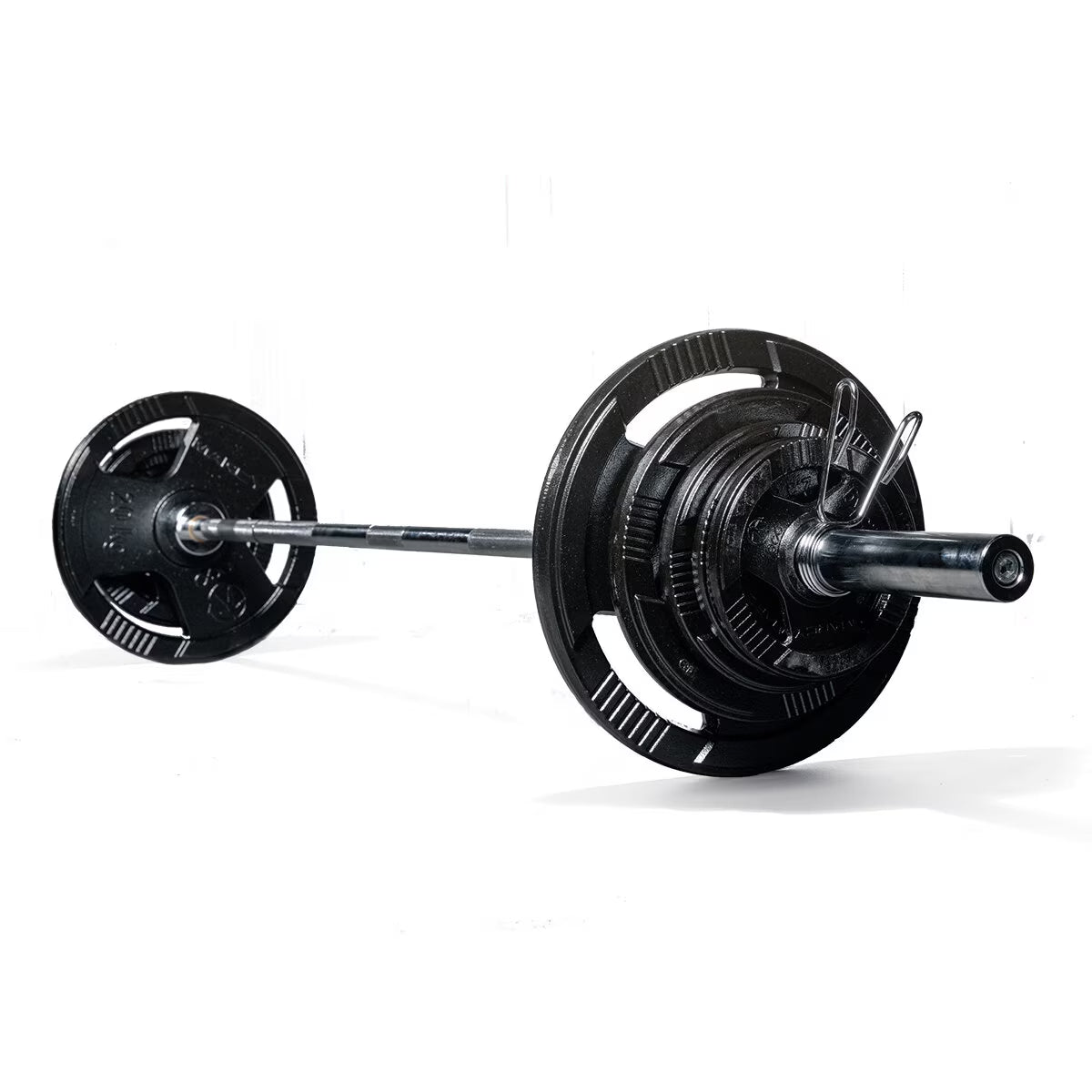 Made in Britain Eco 100Kg Olympic Weight Set with 7Ft Barbell