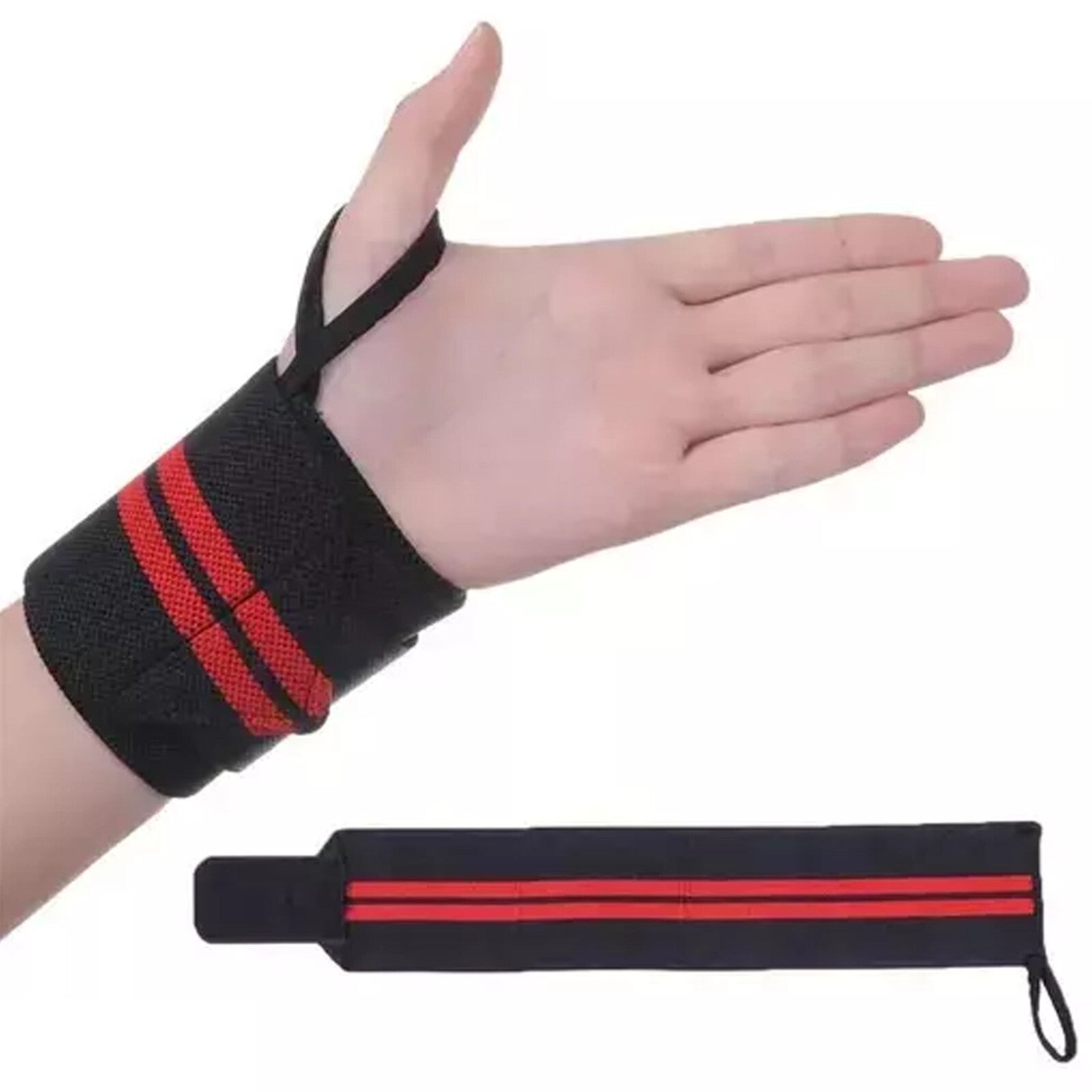 Wrist Supporter Wrap/Straps Gym Accessories for Men & Women for Hand Grip