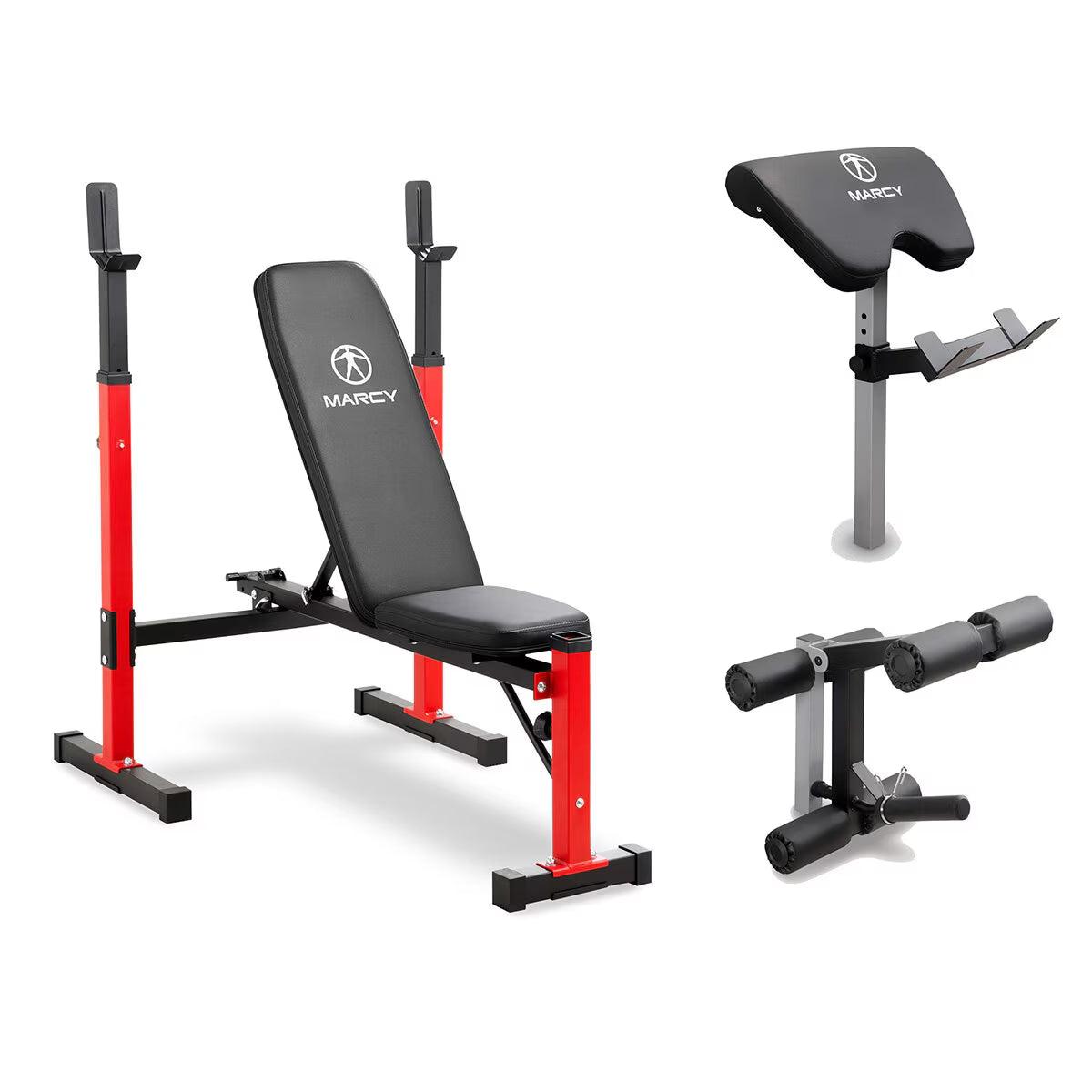 MWB-5511 Standard Weight Bench with Accessories
